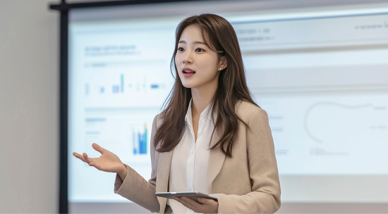 교정기 보일까봐 회의 때마다 신경 쓰였는데, 이제 안 그래요